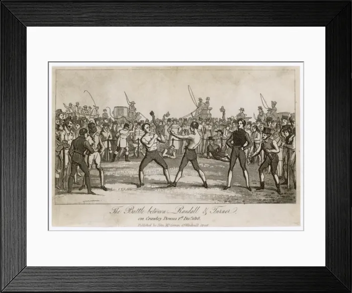 Framed Print : Boxing / Randall V Turner Framed Print : Boxing / Randall V Turner