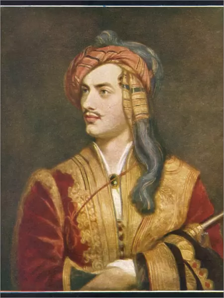 Lord Byron  /  Greek Costume