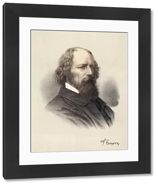 Tennyson  /  Colour Portrait