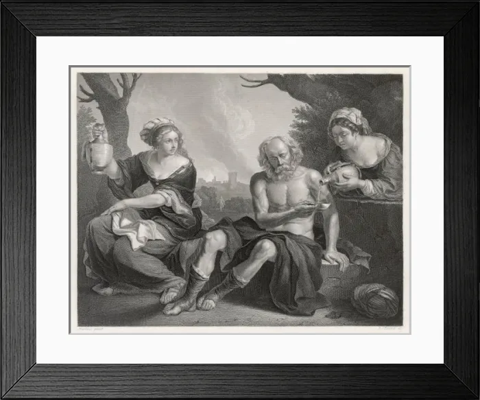 Framed Print : Sodom and Gomorrah Framed Print : Sodom and Gomorrah