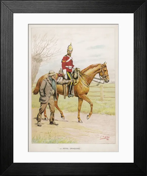 Framed Print : 1st (Royal) Dragoons Framed Print : 1st (Royal) Dragoons
