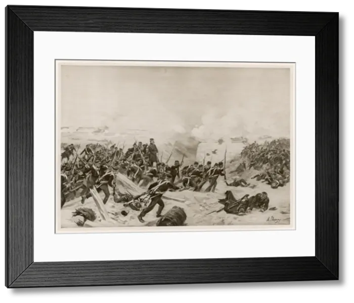 Framed Print : Siege of Sebastopol 1854 Framed Print : Siege of Sebastopol 1854
