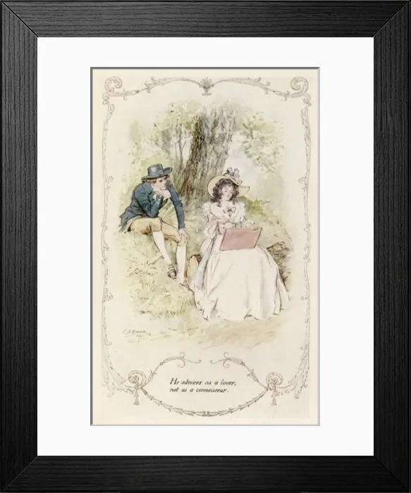 Framed Print : Sense & Sensibility Framed Print : Sense & Sensibility
