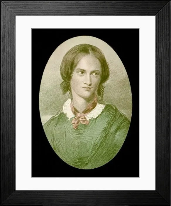 Framed Print : Charlotte Bronte / Penrose Framed Print : Charlotte Bronte / Penrose