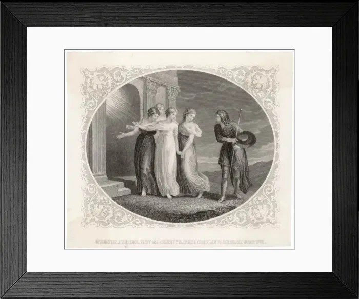 Framed Print : Pilgrims Progress Framed Print : Pilgrims Progress