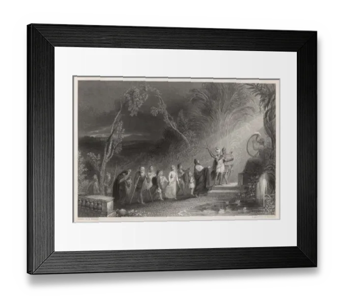 Framed Print : PILGRIMs PROGRESS / 1678 Framed Print : PILGRIMs PROGRESS / 1678