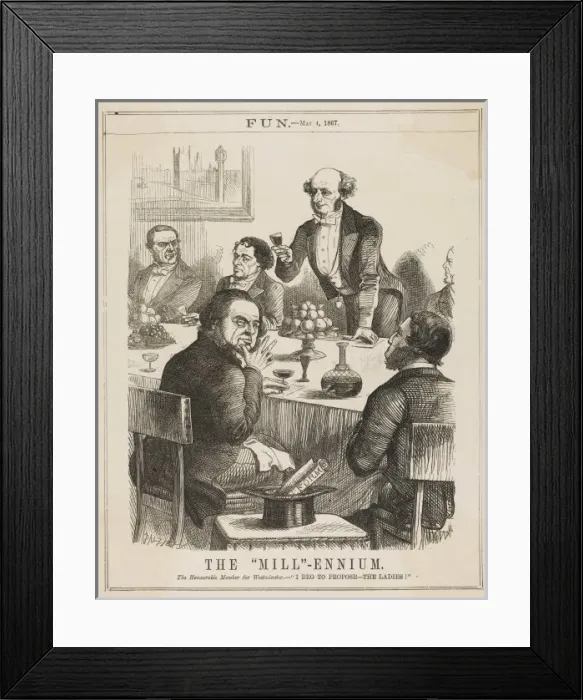 Framed Print : Mill Toasts Ladies Framed Print : Mill Toasts Ladies