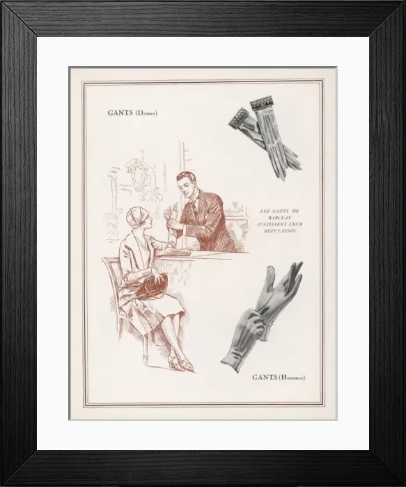 Framed Print : MENs & WOMENs GLOVES Framed Print : MENs & WOMENs GLOVES