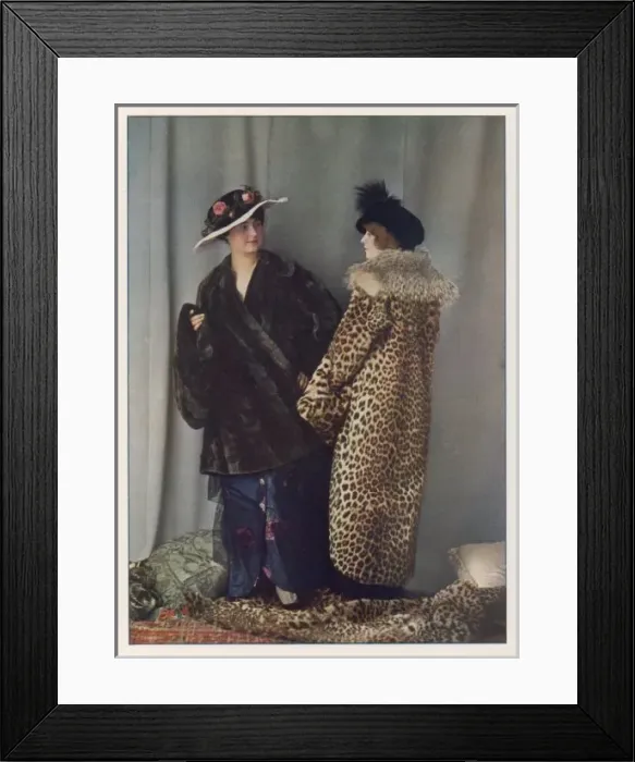 Framed Print : Spotted Fur / Grunwaldt Framed Print : Spotted Fur / Grunwaldt