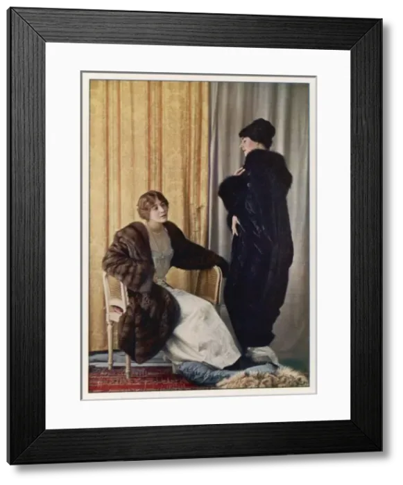 Framed Print : Furs / Grunwaldt / Plate 7 Framed Print : Furs / Grunwaldt / Plate 7