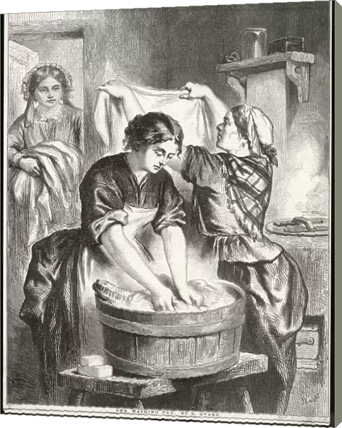 Three Women on Wash Day