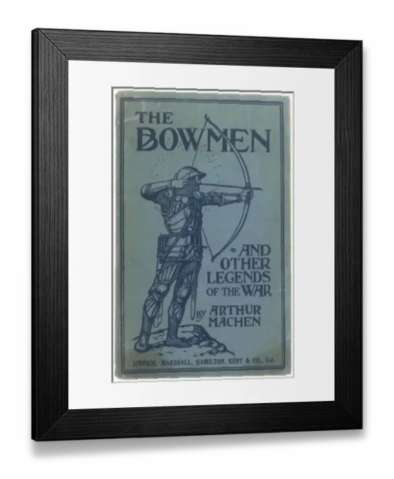 Framed Print : Machen Book Framed Print : Machen Book