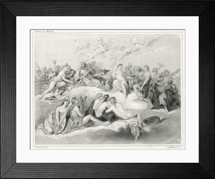 Framed Print : Gods of Olympos Framed Print : Gods of Olympos