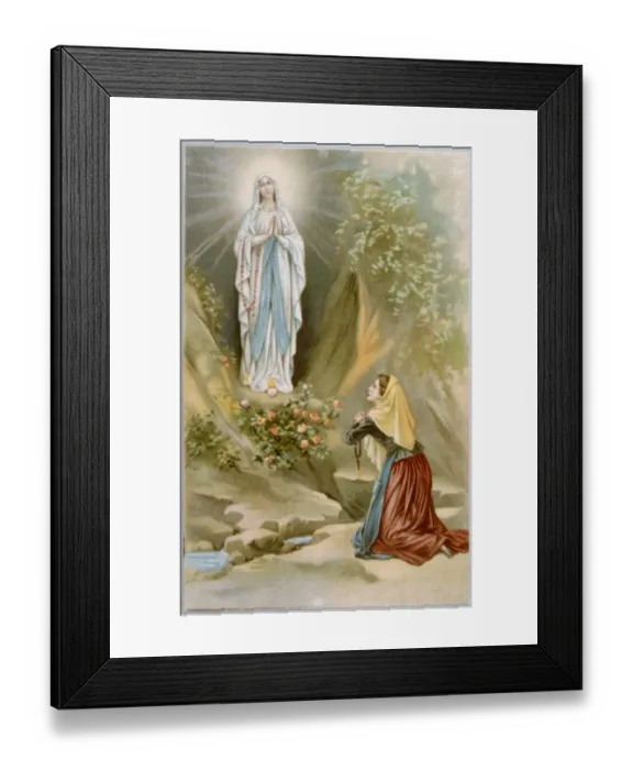 Framed Print : Bernadette  /  Postcard