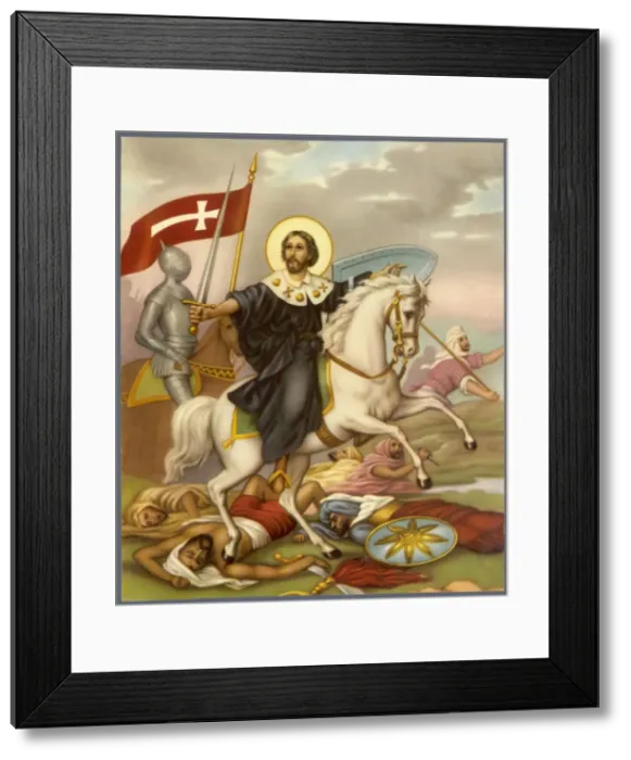 Framed Print : Crusader as Hero Framed Print : Crusader as Hero