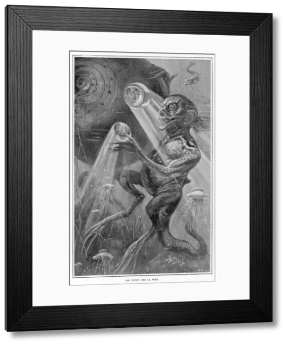 Framed Print : Wells / in the Abyss Framed Print : Wells / in the Abyss