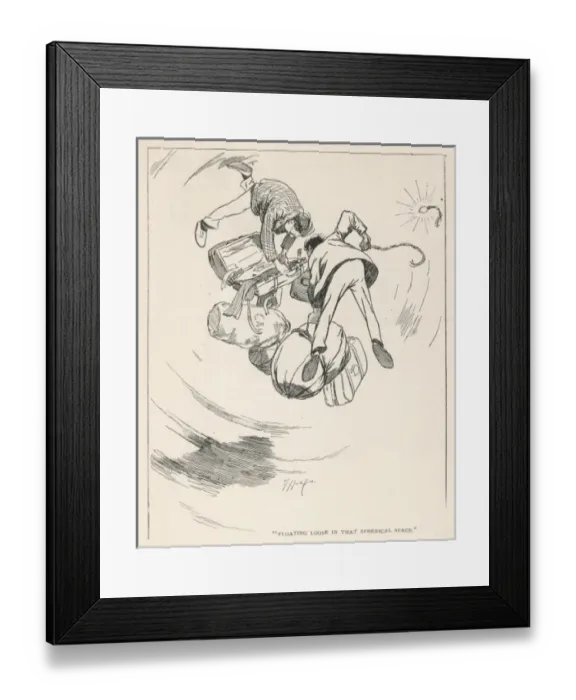 Framed Print : First on Moon - Baggage Framed Print : First on Moon - Baggage