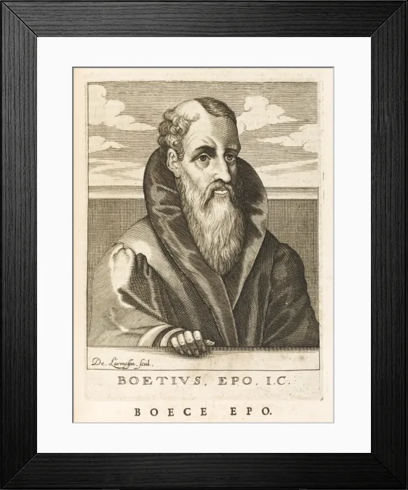 Framed Print : Boetius / Larmessin Framed Print : Boetius / Larmessin