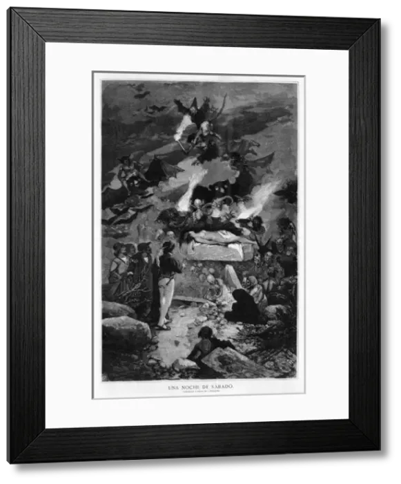 Framed Print : Witches Sabbat Framed Print : Witches Sabbat