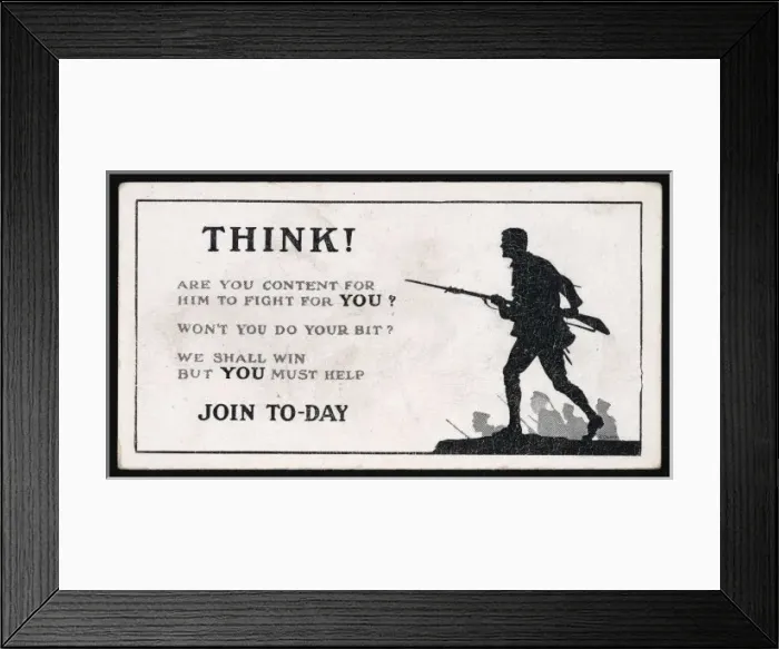 Framed Print : Ww1 / Poster / Cig Card Framed Print : Ww1 / Poster / Cig Card