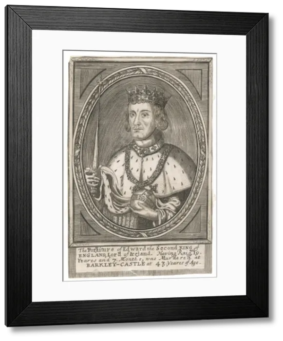 Framed Print : Edward Ii / At 43 Years Framed Print : Edward Ii / At 43 Years
