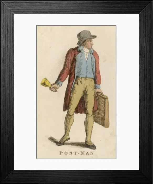 Framed Print : Postman Rings his Bell Framed Print : Postman Rings his Bell
