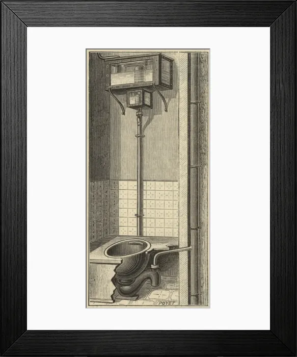 Framed Print : Siphon Flushing Framed Print : Siphon Flushing