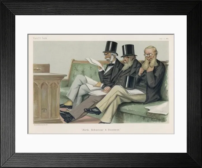 Framed Print : 1881 COMMONS / 3 M. P. S Framed Print : 1881 COMMONS / 3 M. P. S