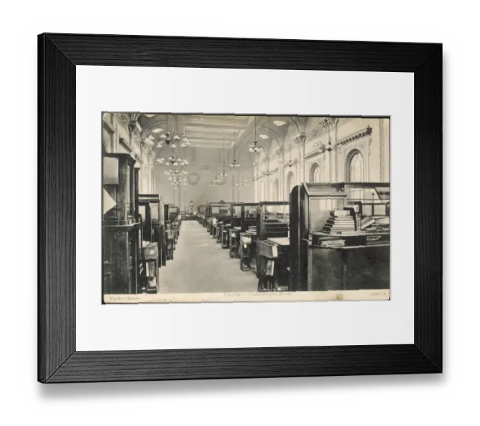 Framed Print : Lloyds Underwriters Framed Print : Lloyds Underwriters