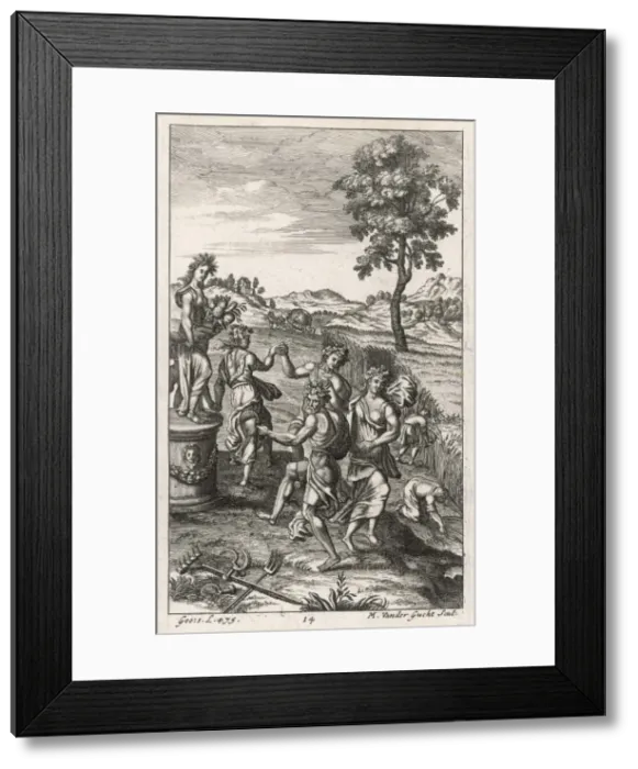 Framed Print : Roman Celebration / Virgil Framed Print : Roman Celebration / Virgil