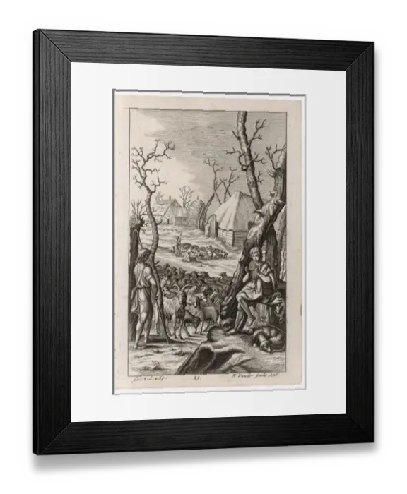 Framed Print : Farming / Winter / Virgil Framed Print : Farming / Winter / Virgil