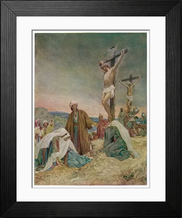 Framed Print : Jesus Crucified Framed Print : Jesus Crucified
