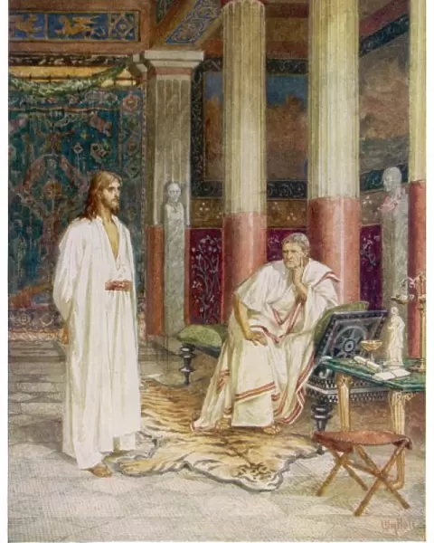 Jesus with Pilate