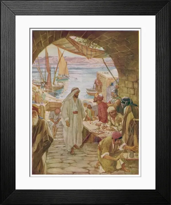 Framed Print : Inviting Matthew Framed Print : Inviting Matthew