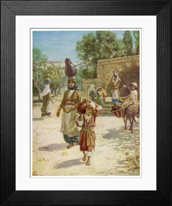 Framed Print : Jesus as a Boy