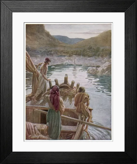 Framed Print : Jesus Appears to Peter Framed Print : Jesus Appears to Peter