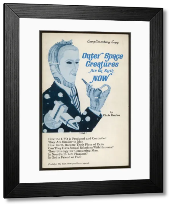Framed Print : Outer Space Creatures Framed Print : Outer Space Creatures