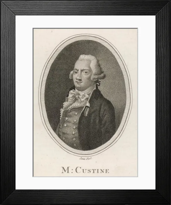 Framed Print : Custine / French Military Framed Print : Custine / French Military