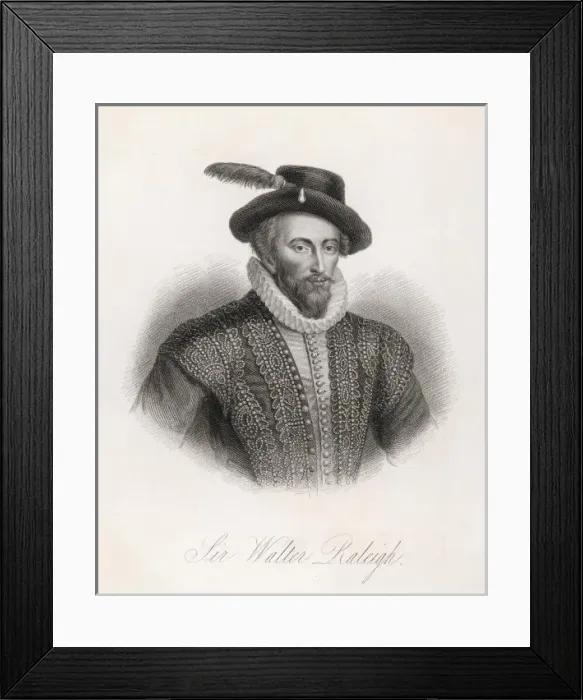 Framed Print : Walter Raleigh  /  Freeman