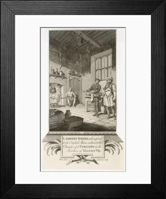 Framed Print : Simnel / Turnspit 1487 Framed Print : Simnel / Turnspit 1487