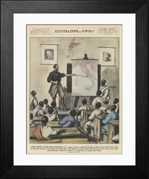 Framed Print : Educating Ethiopians Framed Print : Educating Ethiopians
