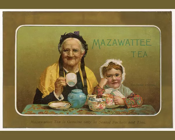 Mazawattee Tea Advert