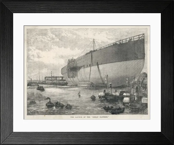 Framed Print : Great Eastern Framed Print : Great Eastern