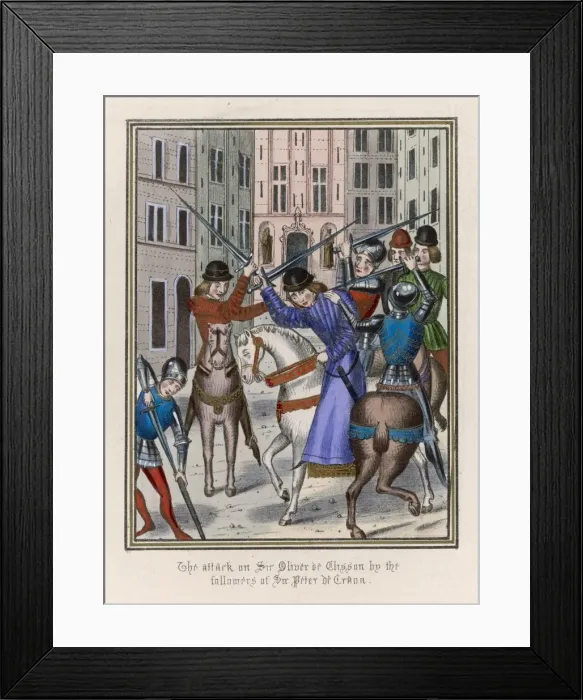 Framed Print : Paris Street Row Framed Print : Paris Street Row