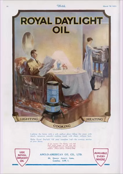 Advert  /  Daylight Oil 1921