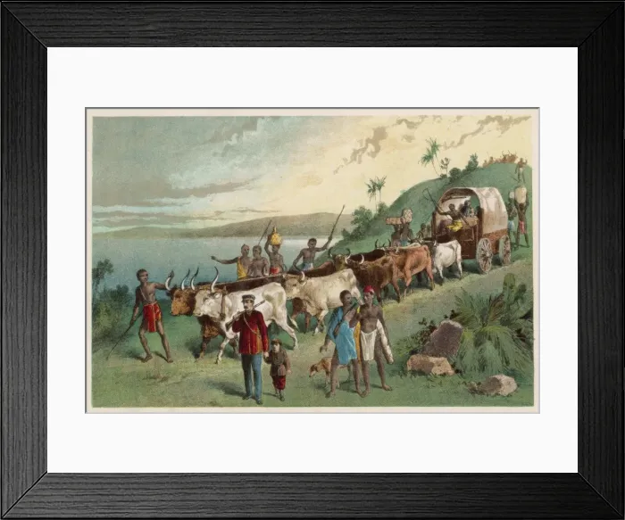 Framed Print : Livingstone / Lake Ngami Framed Print : Livingstone / Lake Ngami