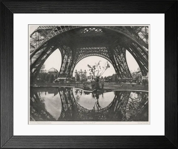 Framed Print : Paris / Eiffel Tower 1889 Framed Print : Paris / Eiffel Tower 1889