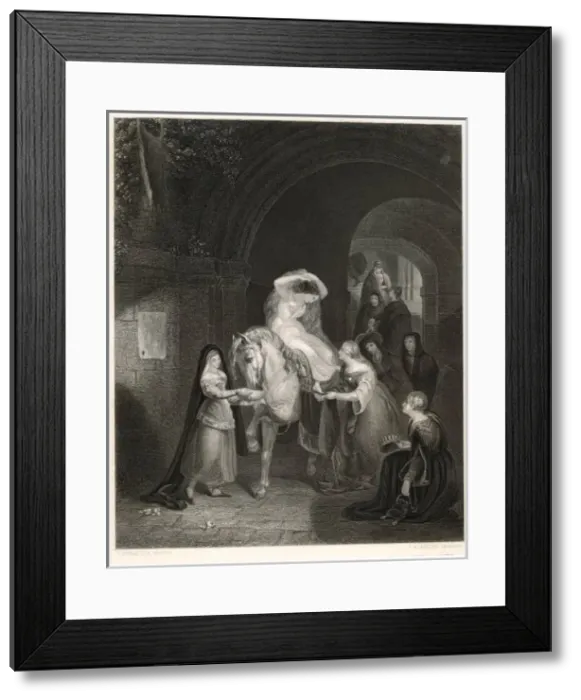 Framed Print : Lady Godiva / Allen Framed Print : Lady Godiva / Allen