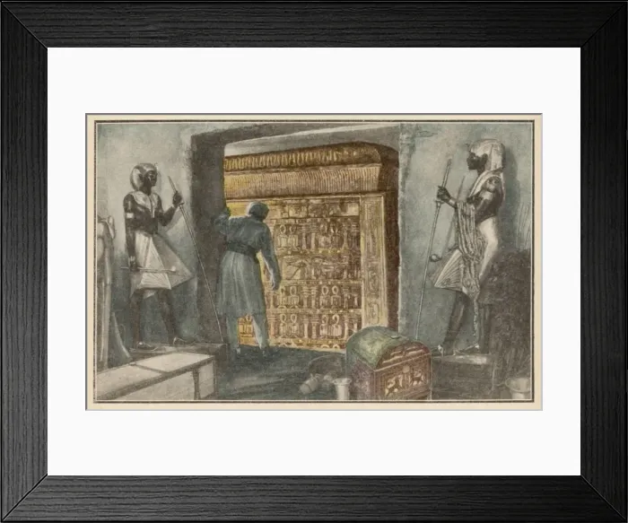 Framed Print : Tutankhamen Tomb Framed Print : Tutankhamen Tomb
