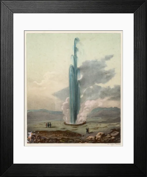 Framed Print : Iceland / Le Strockur Framed Print : Iceland / Le Strockur
